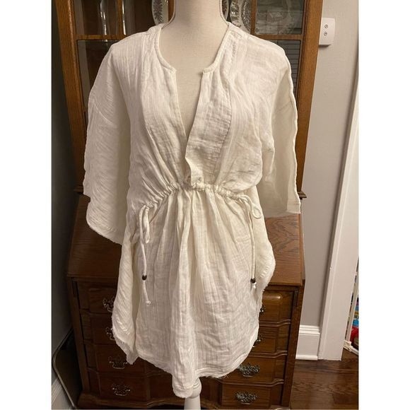 Anthropologie - Pintuck Tunic Cover-Up - Picture 7 of 9